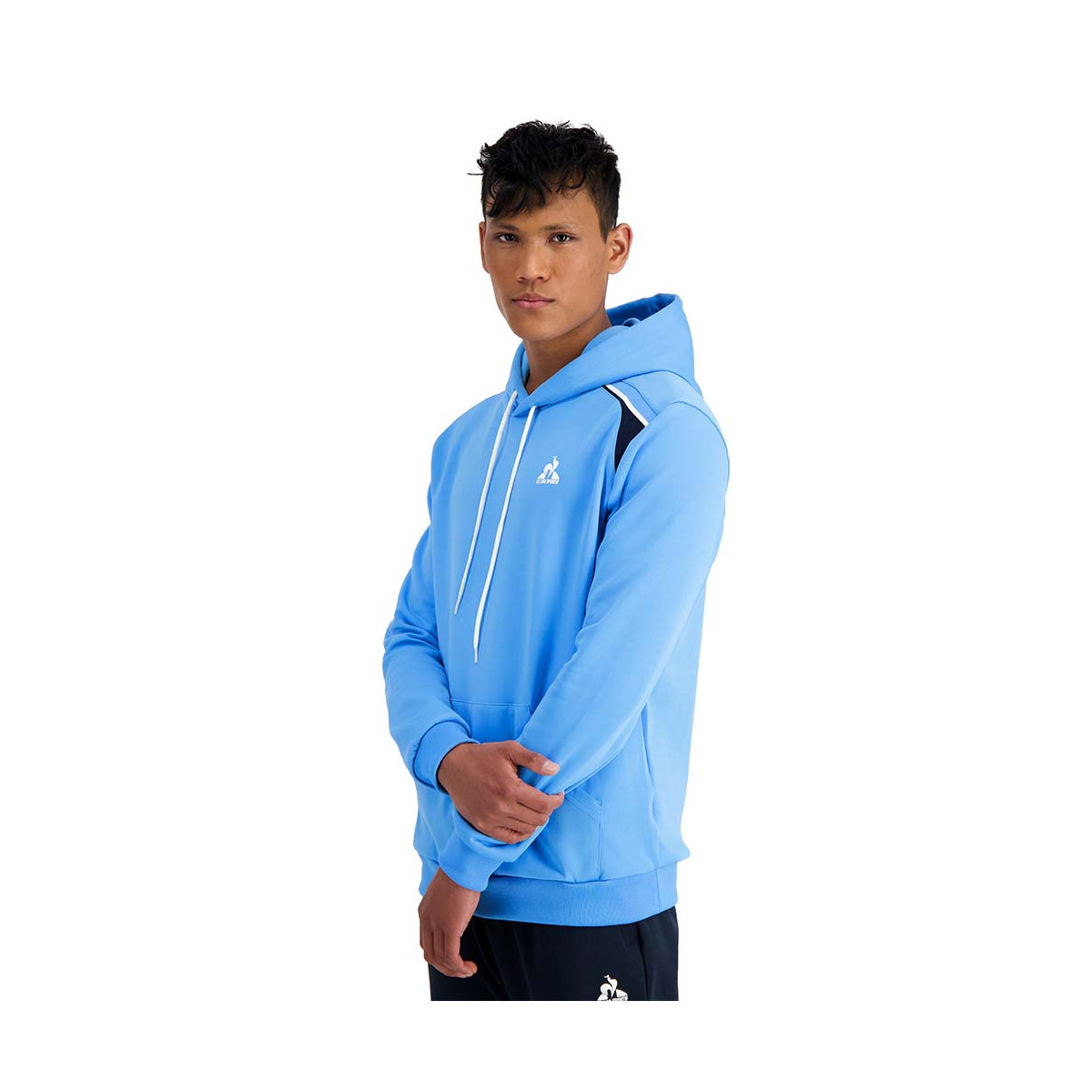 Sweat Le Coq Sportif Heritage Blu navy