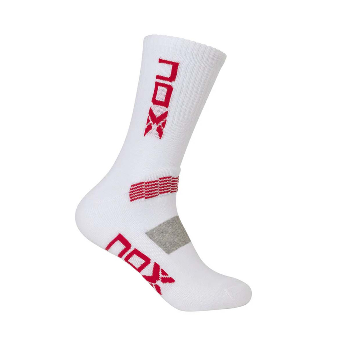 Calze Nox Crew Bianco / Navy blu