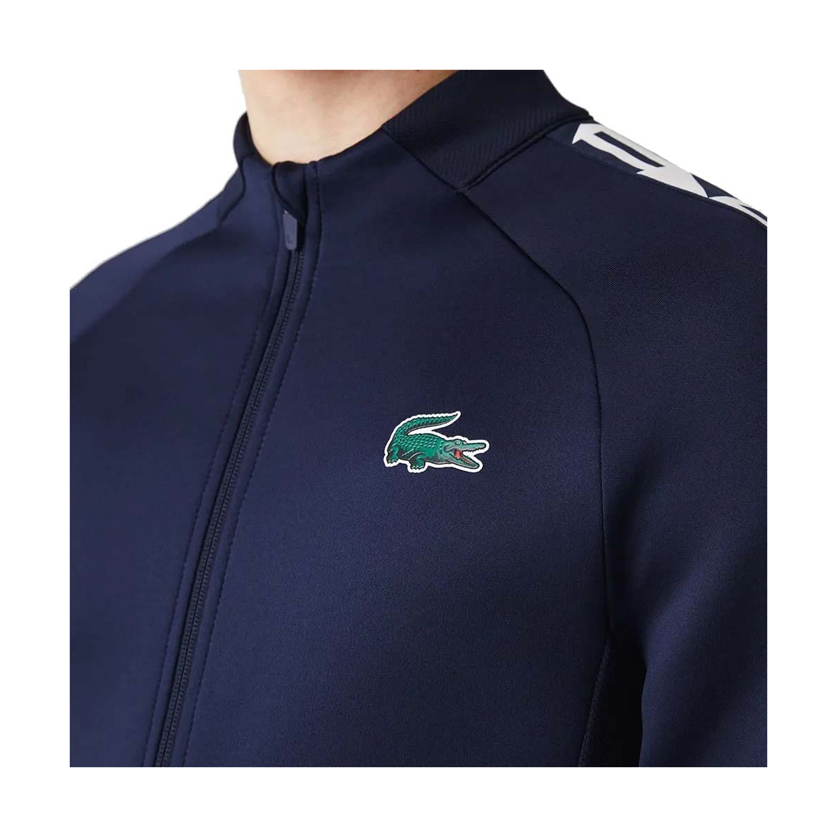 Giacca con zip Lacoste Tennis Sportsuit Blu navy