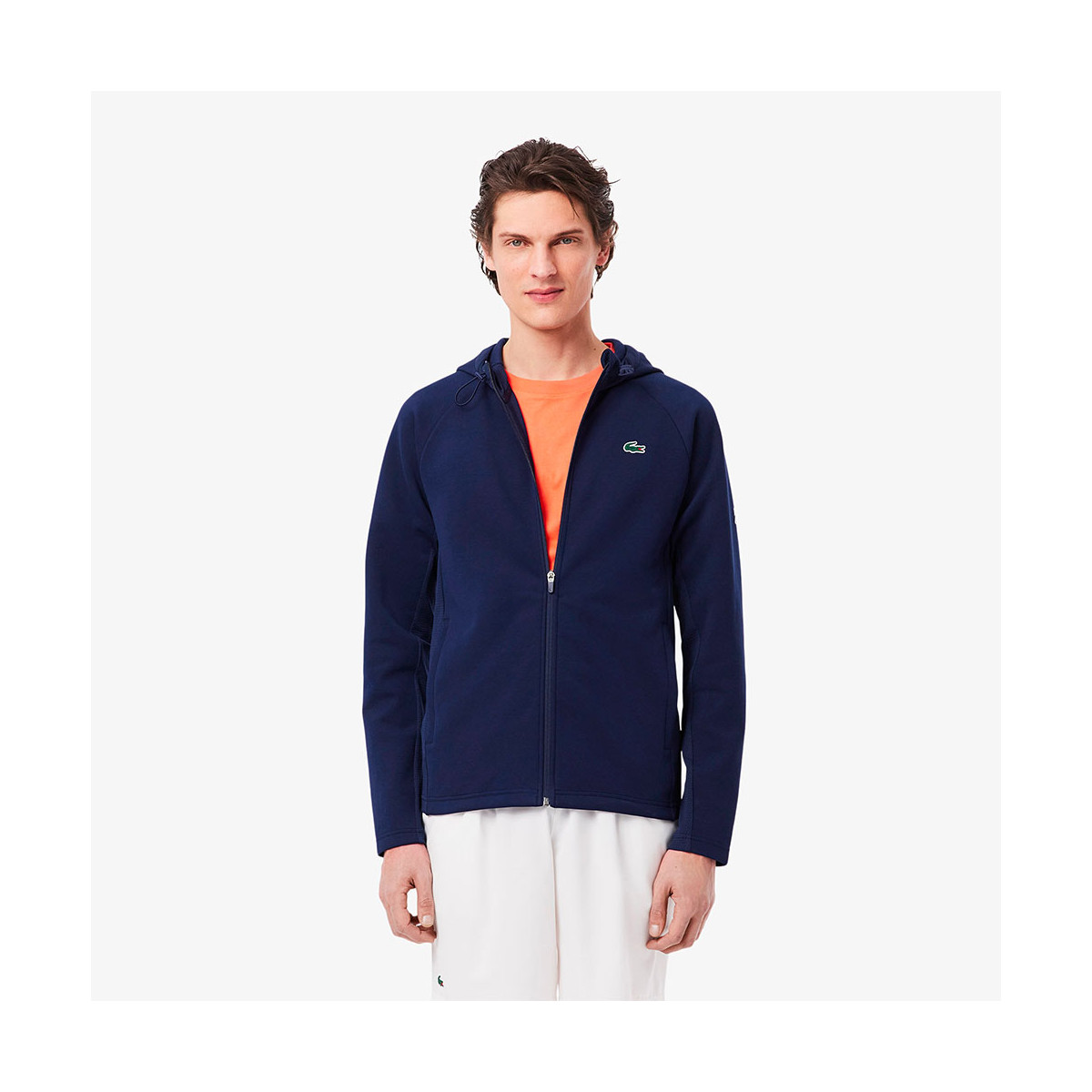 Giacca con zip Lacoste Roland Garros Blu navy