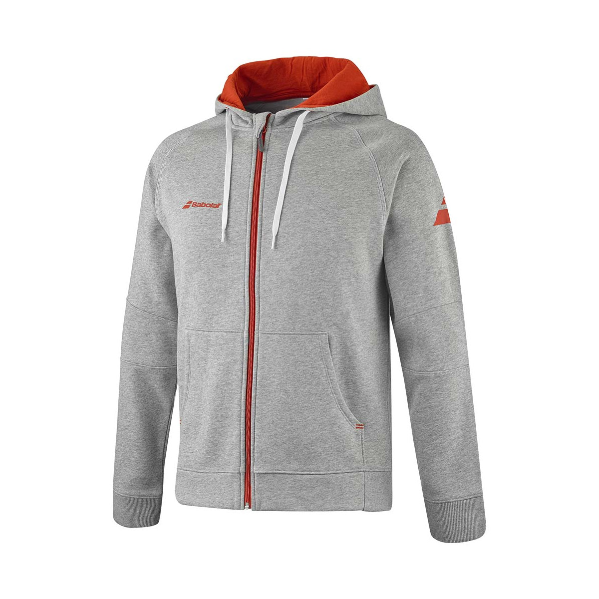 Giacca con zip Babolat Exercise Grigio