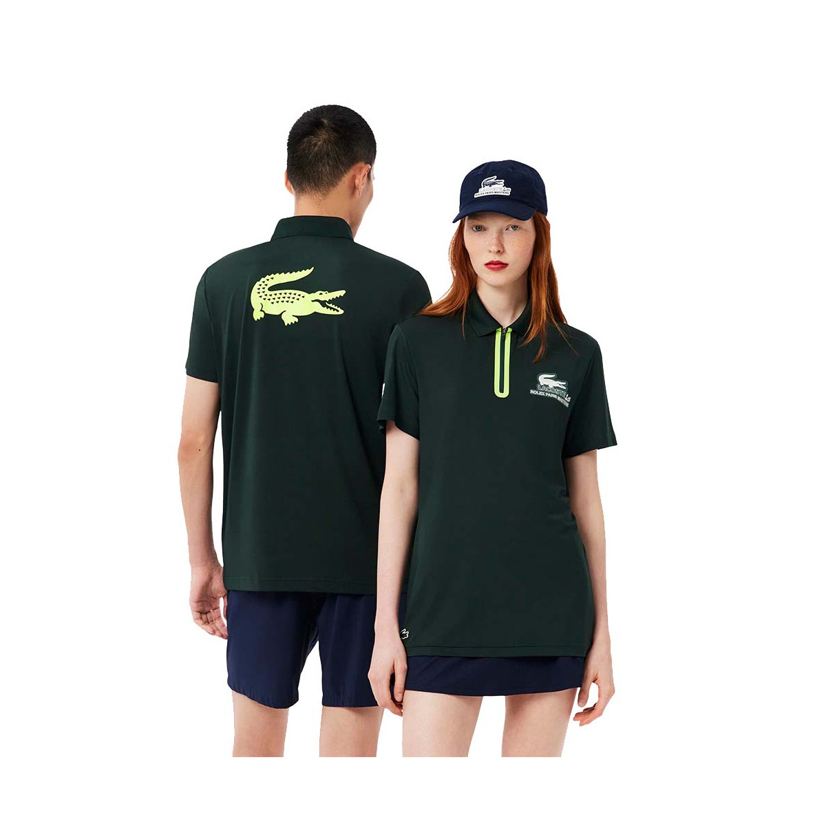 Polo Lacoste Tennis Melbourne Daniil Medvedev Verde
