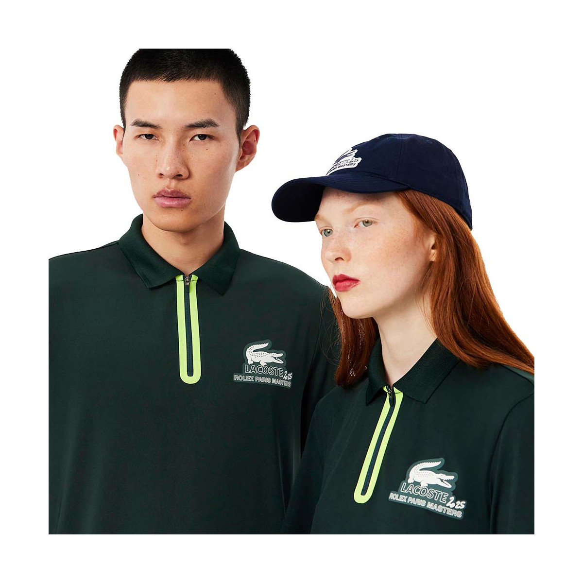 Polo Lacoste Tennis Melbourne Daniil Medvedev Verde