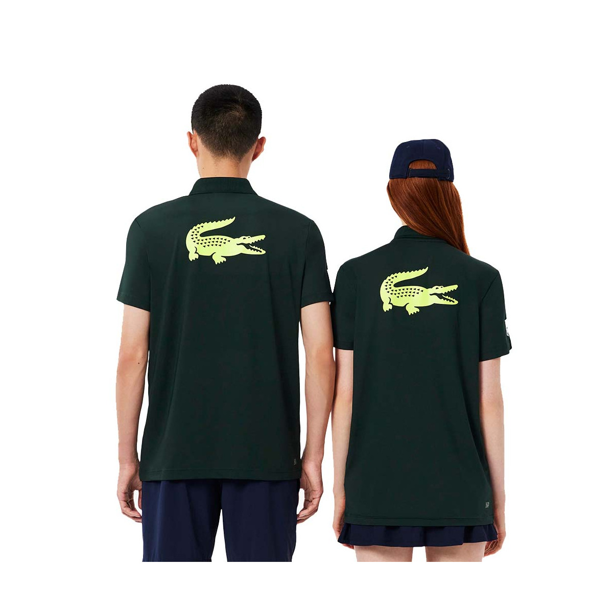 Polo Lacoste Tennis Melbourne Daniil Medvedev Verde