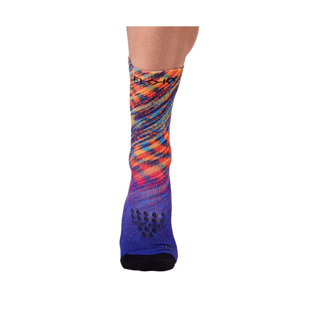 Calzini a compressione Floky S-MASH 3D FANTASY Rio Blu / Arancio