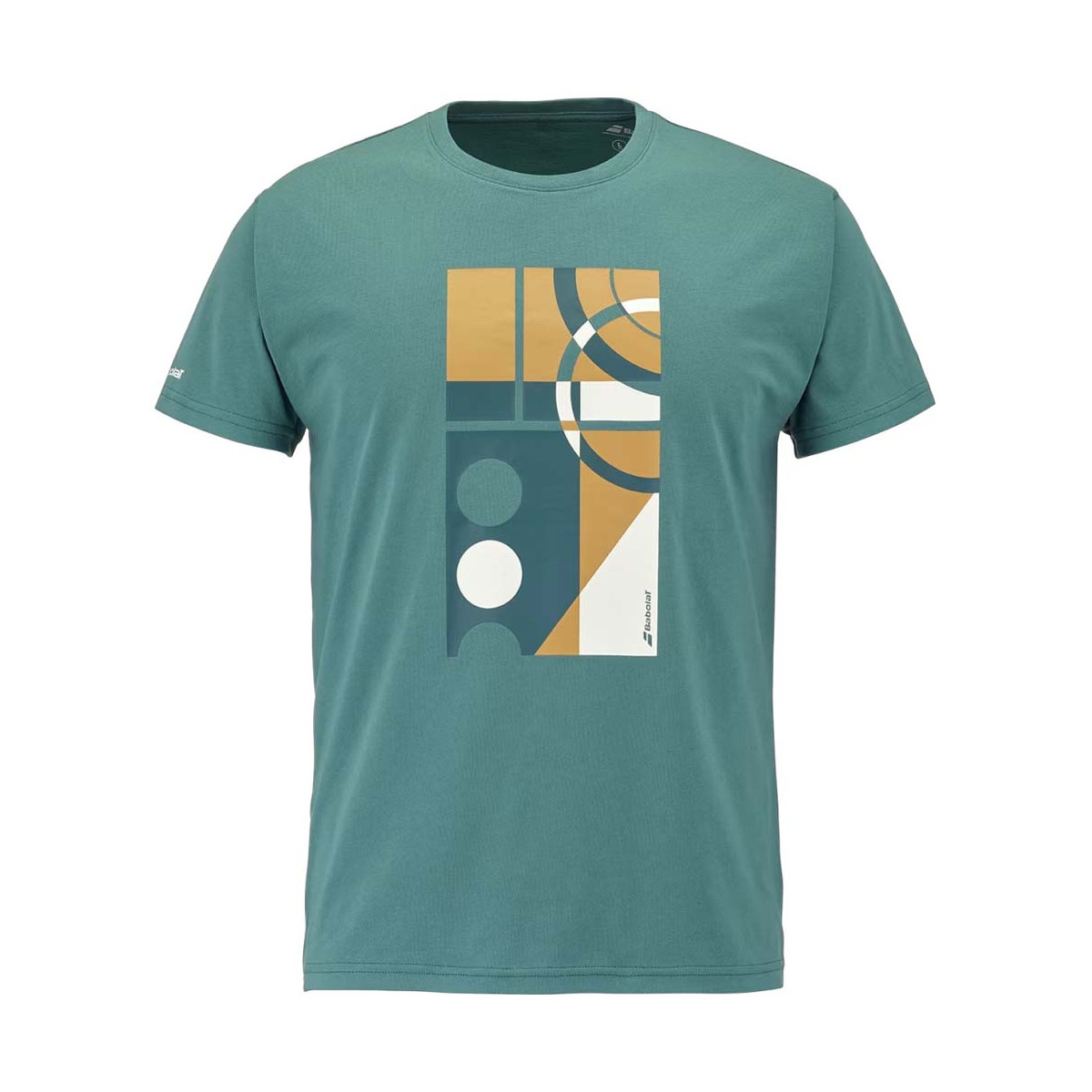 T-shirt Babolat Exercise Graphic Arancione