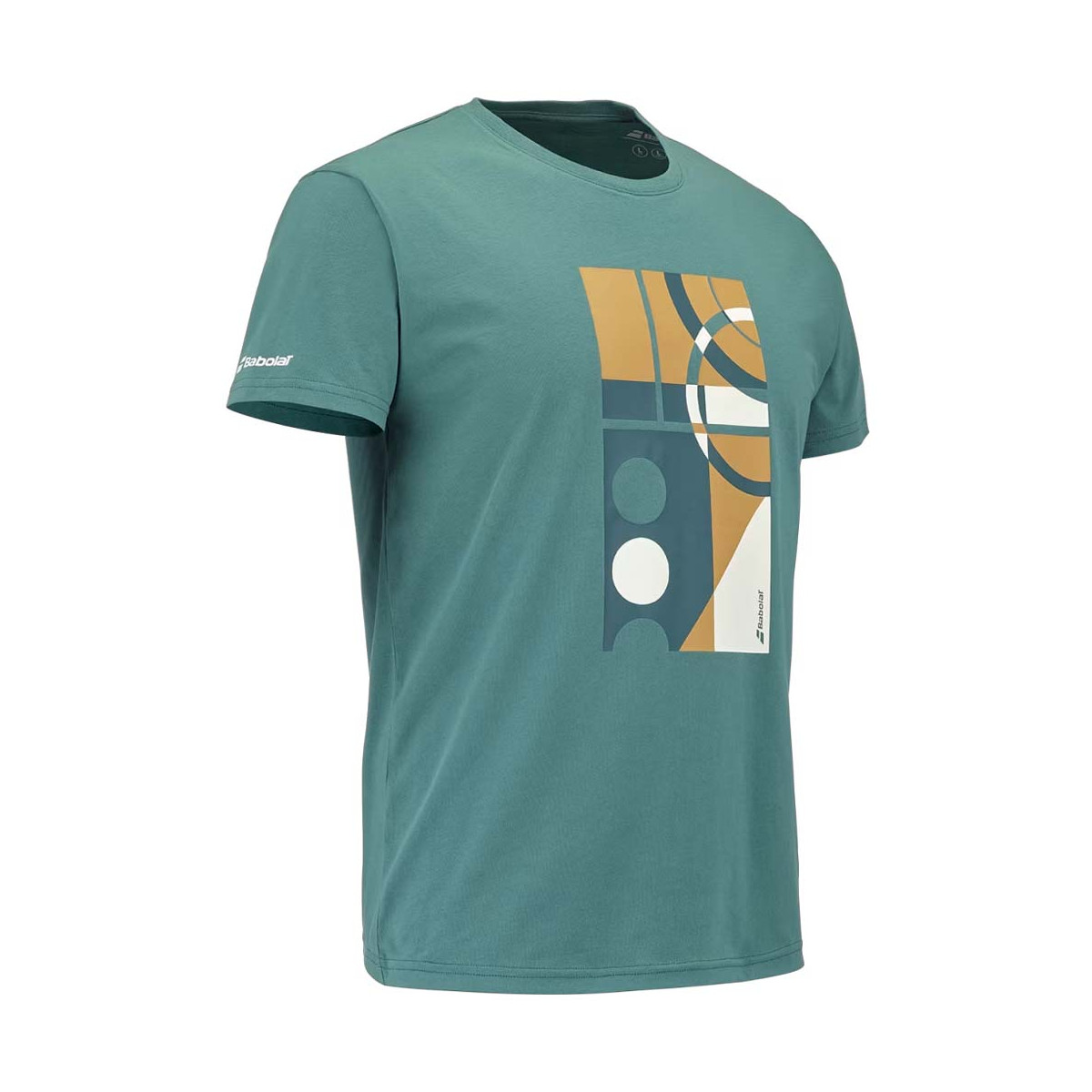 T-shirt Babolat Exercise Graphic Arancione