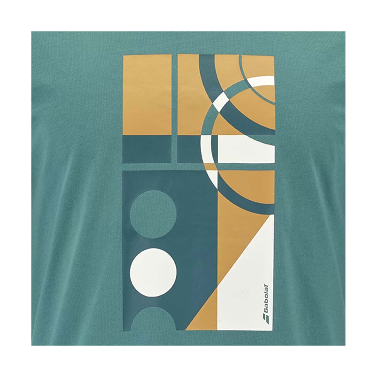 T-shirt Babolat Exercise Graphic Arancione