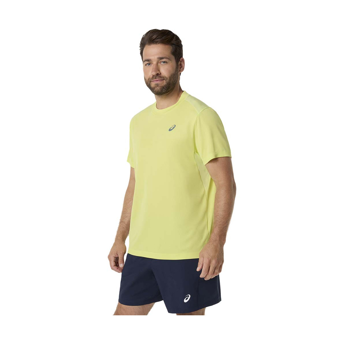 Maglietta Asics Court SS Giallo