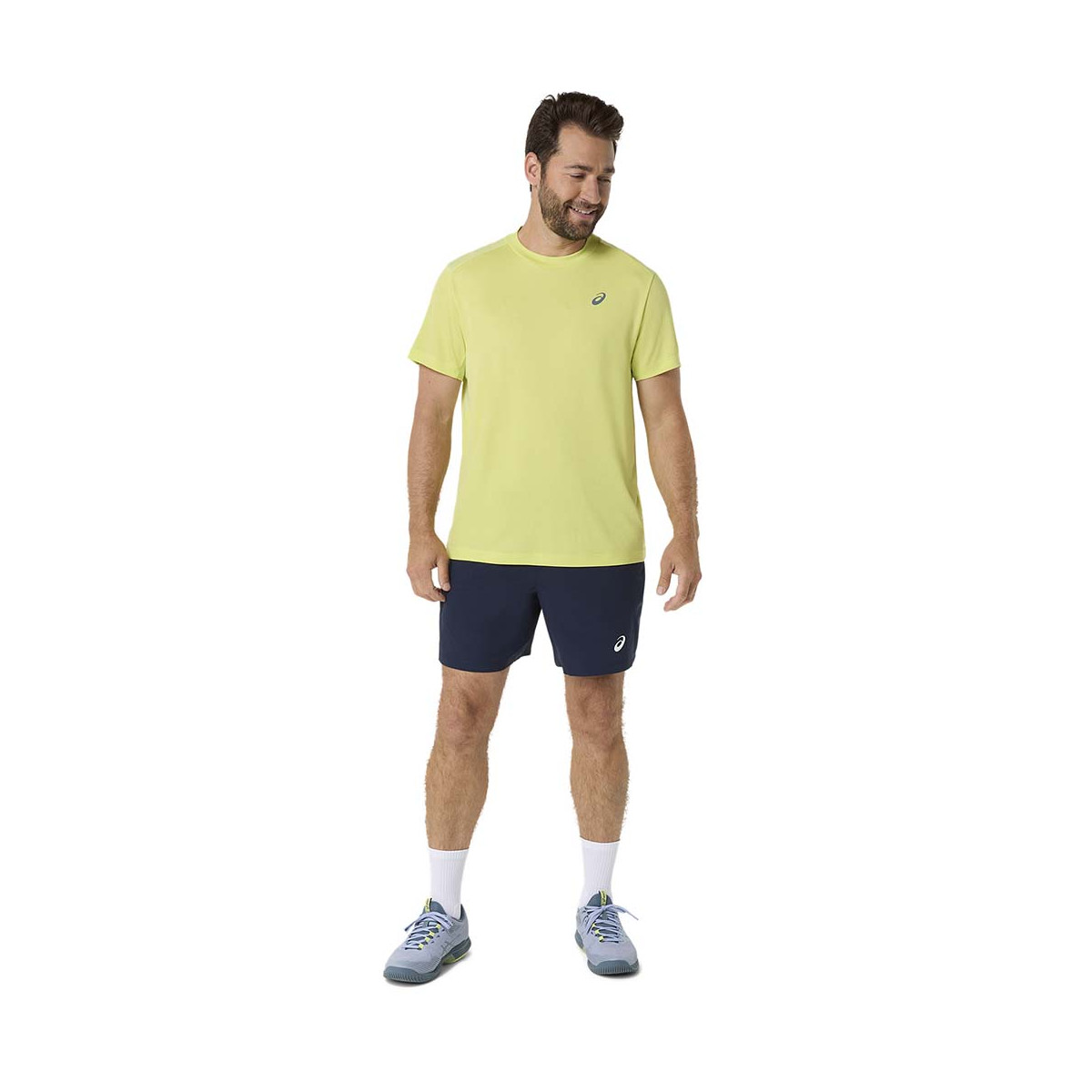 Maglietta Asics Court SS Giallo