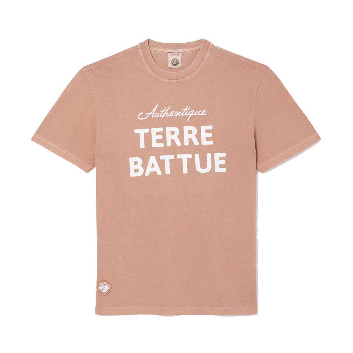 T-shirt Lacoste Roland Garros Unisex Grigio