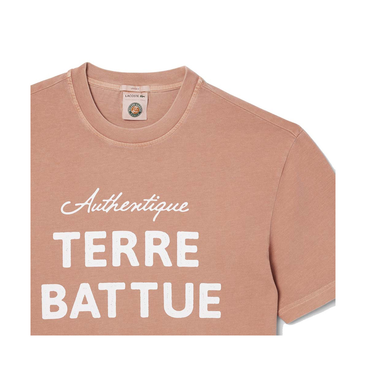 T-shirt Lacoste Roland Garros Unisex Grigio