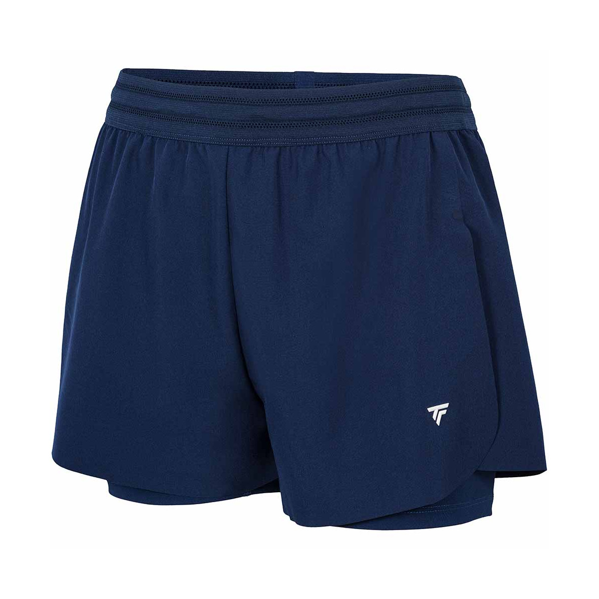 Pantaloncini Team Tecnifibre Donna Blu Navy