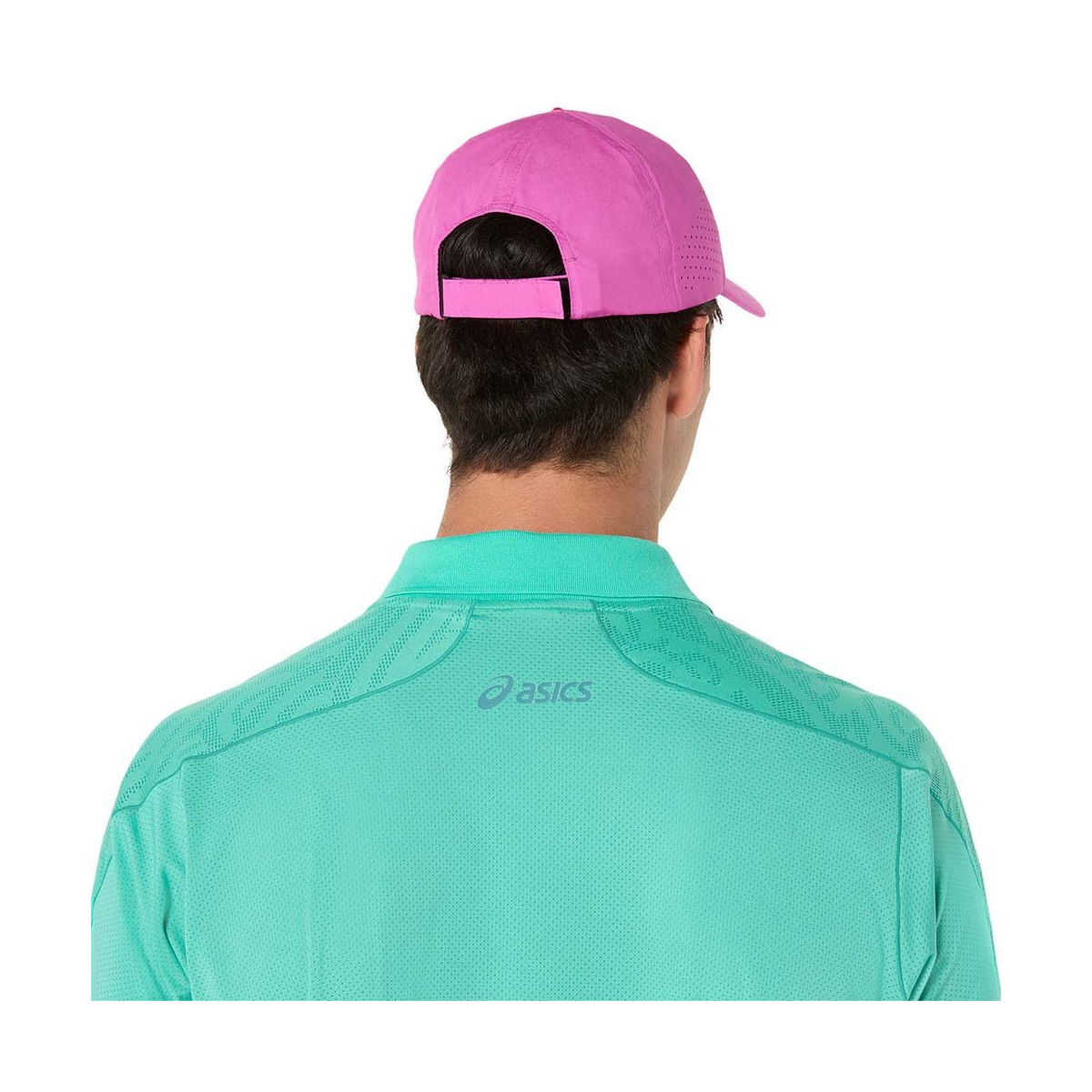 Polo Asics Match Jacquard SS Verde