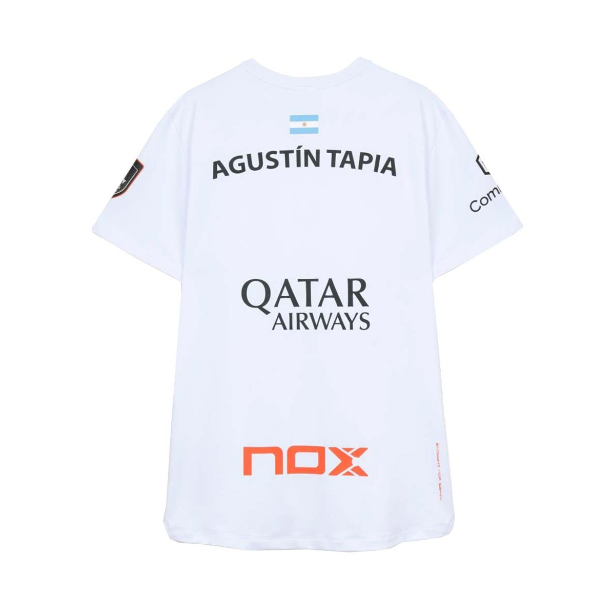 T-shirt Nox AT10 Agustín Tapia Bianco
