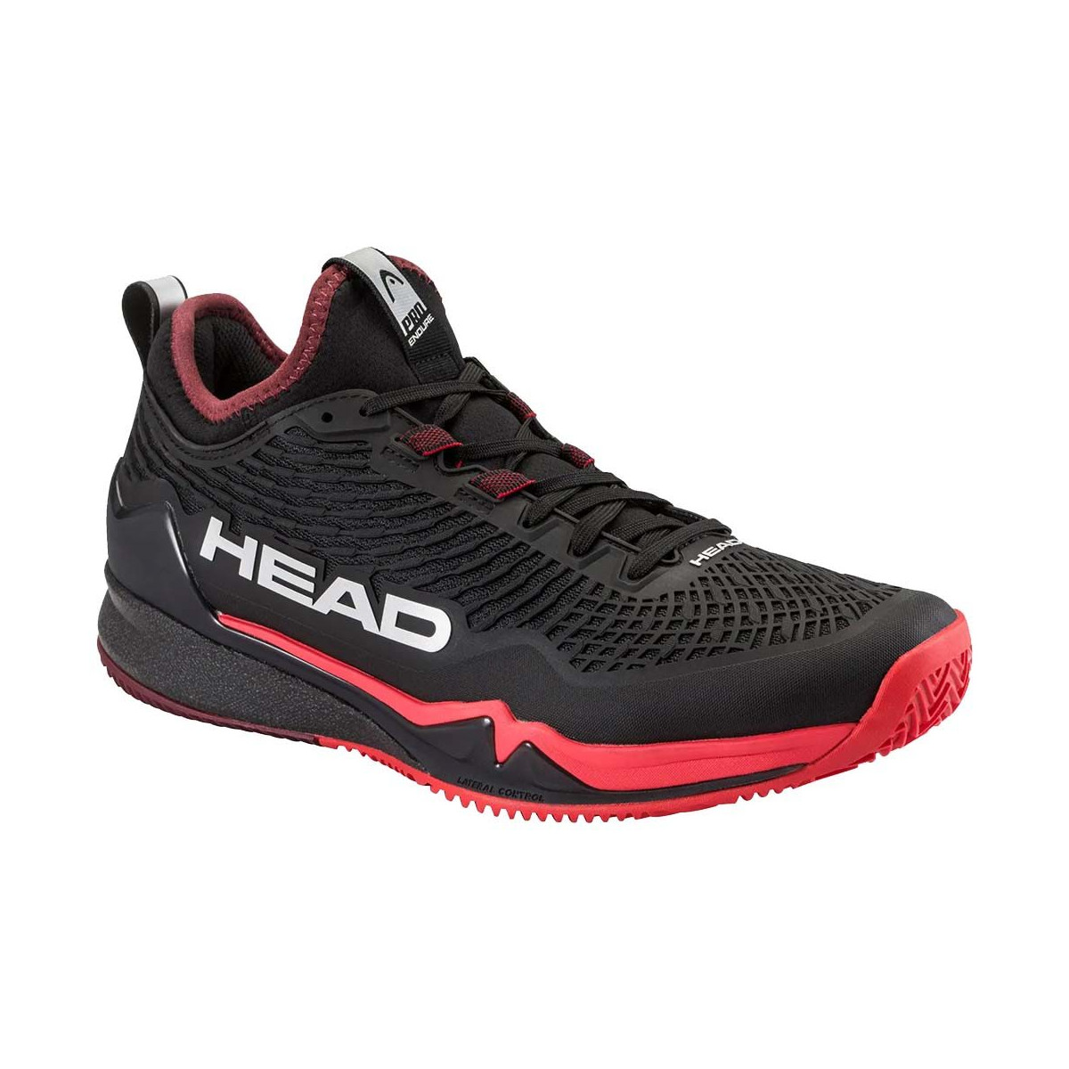 Scarpe Head Endure Pro Nero / Rosso per Padel