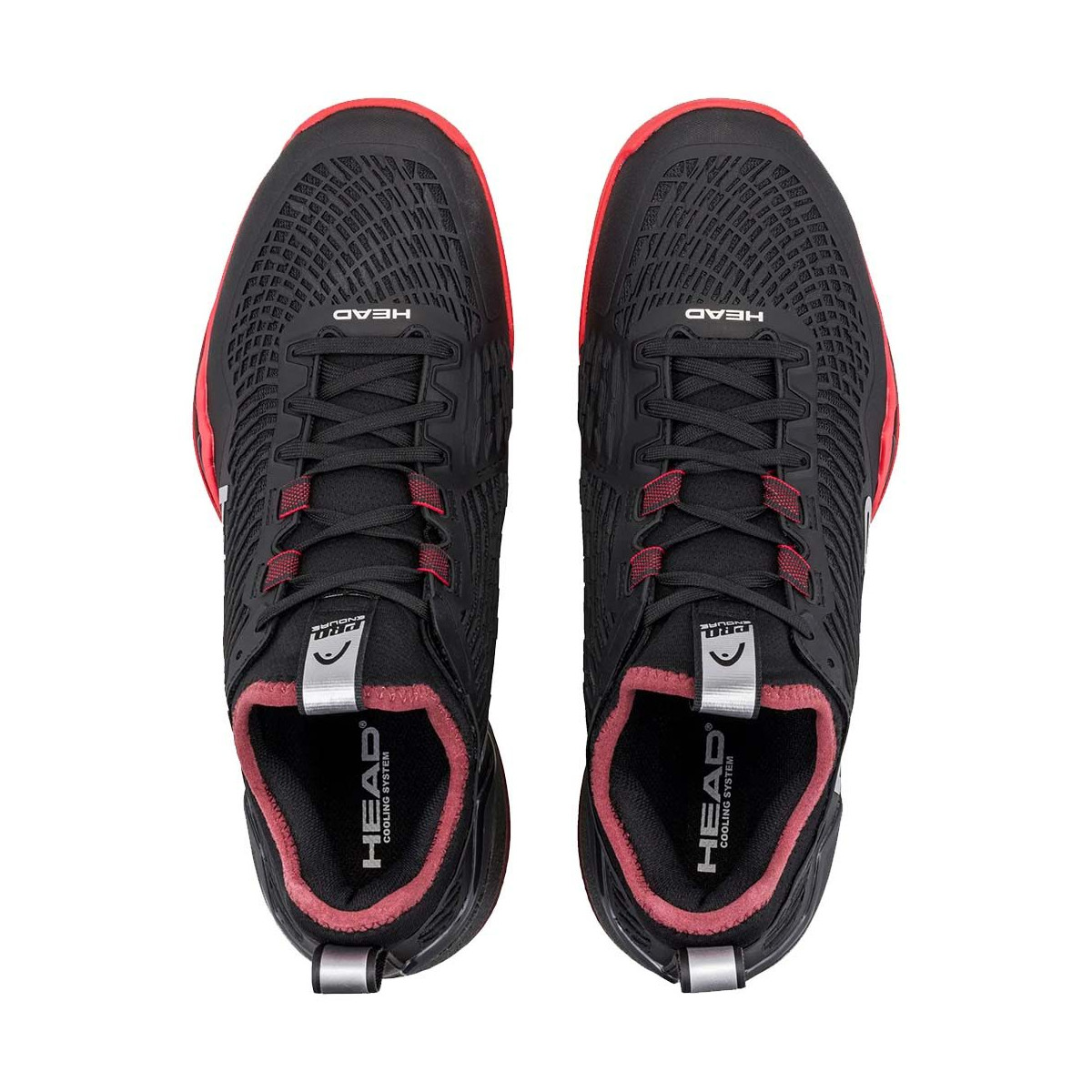 Scarpe Head Endure Pro Nero / Rosso per Padel