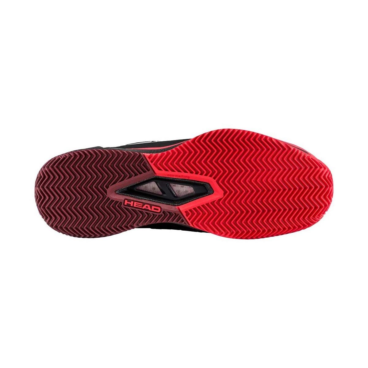 Scarpe Head Endure Pro Nero / Rosso per Padel