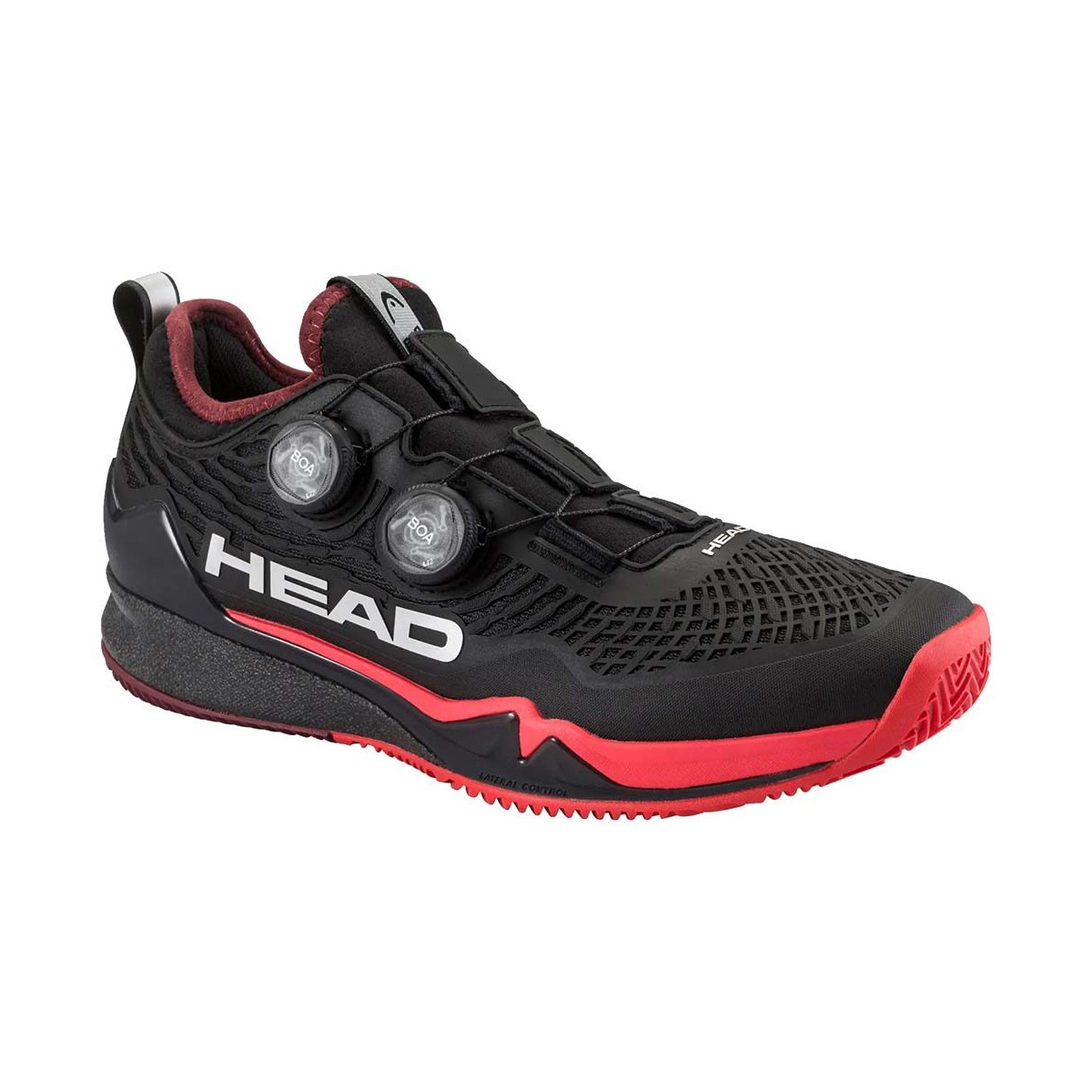 Scarpe Head Endure Pro BOA Terra Battuta Nero / Rosso
