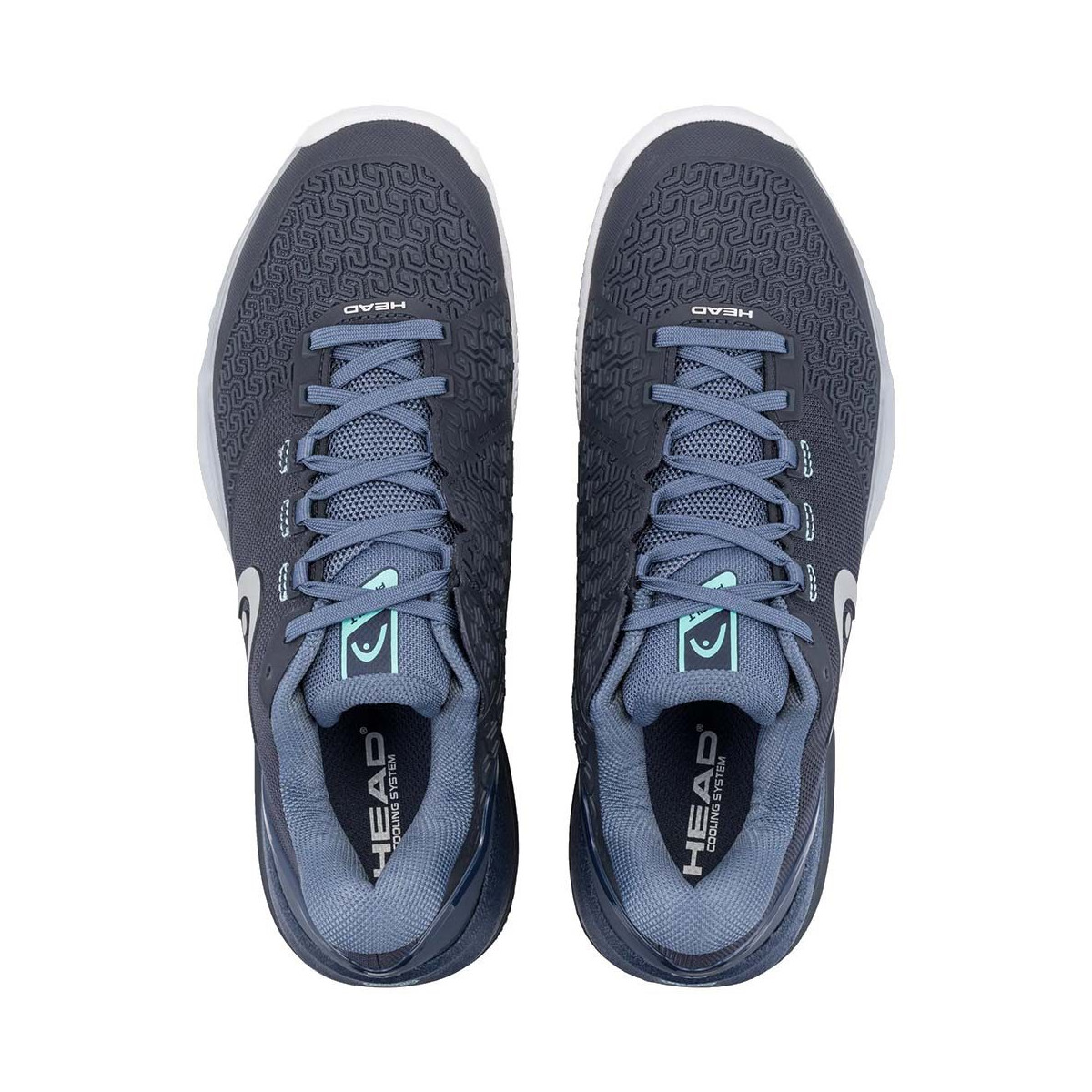 Scarpe Head Revolt Pro 5.0 Padel Suola a Spina di Pesce Nero / Blu