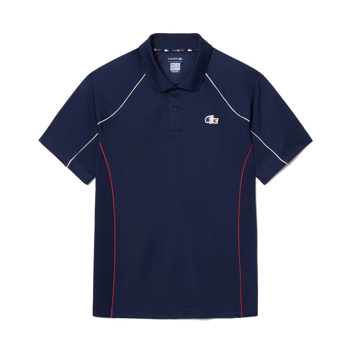 Polo Lacoste Squadra Nazionale Francese di Tennis Blu Navy