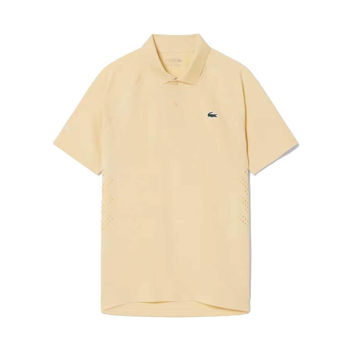 Polo Lacoste Padel Novak Djokovic Giallo