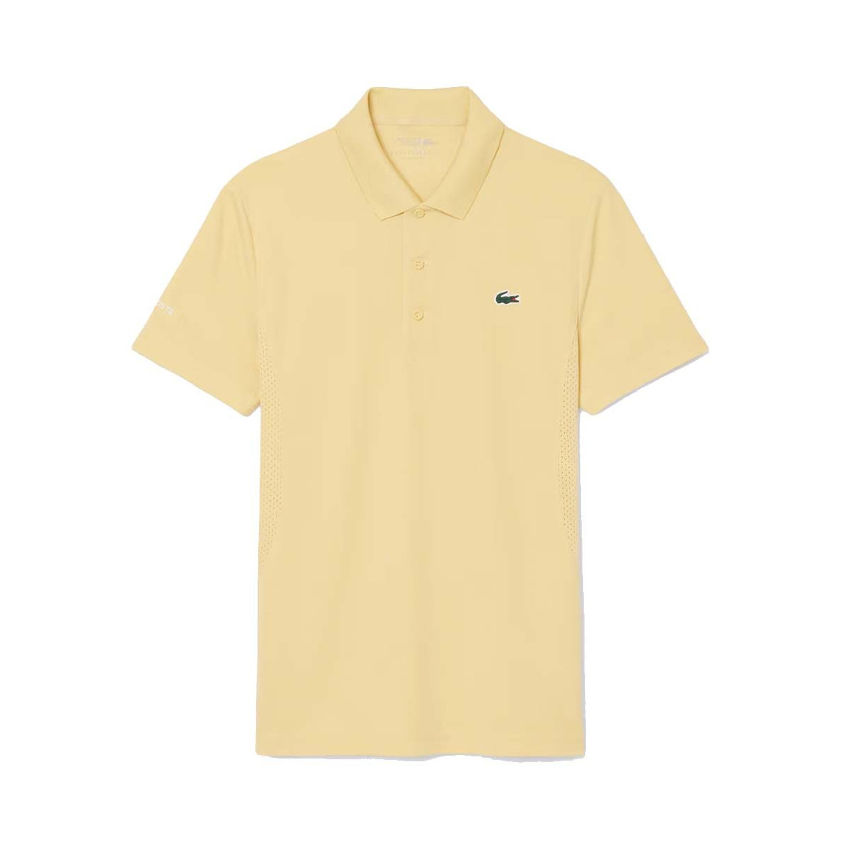 Polo Lacoste Padel Novak Djokovic Giallo