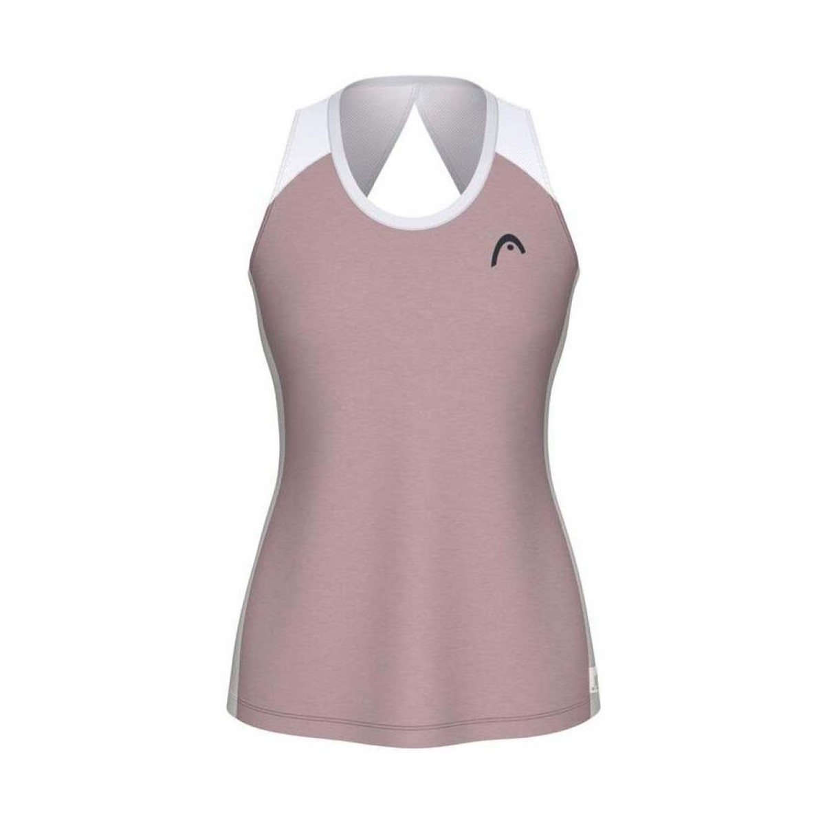 Canotta Head Petite Play Tech Rosa Cipria