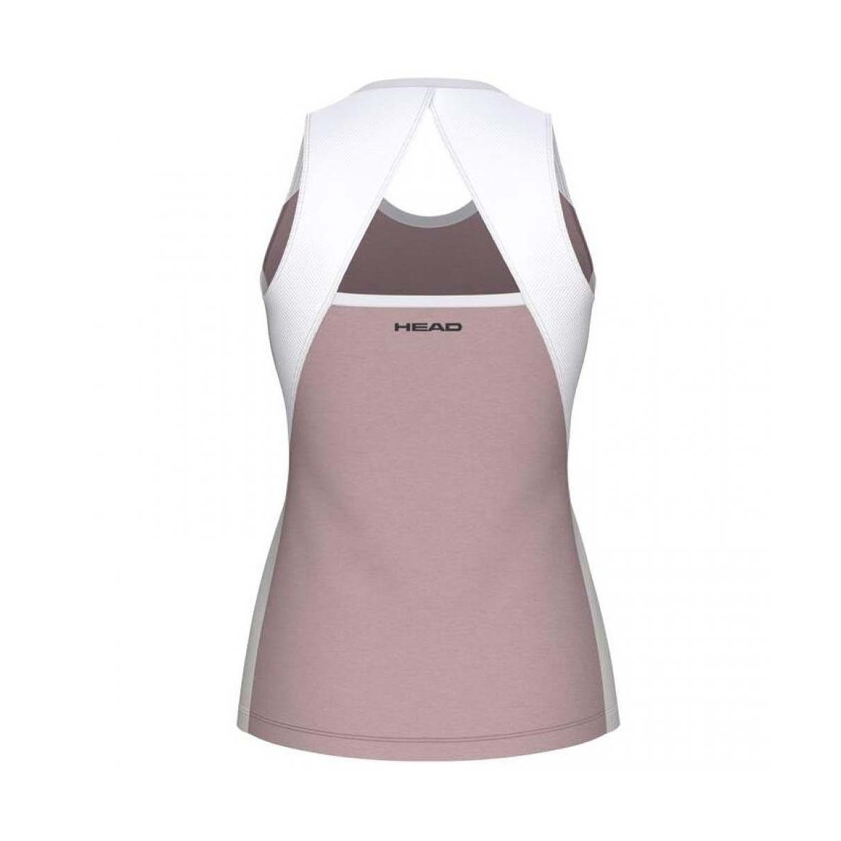 Canotta Head Petite Play Tech Rosa Cipria