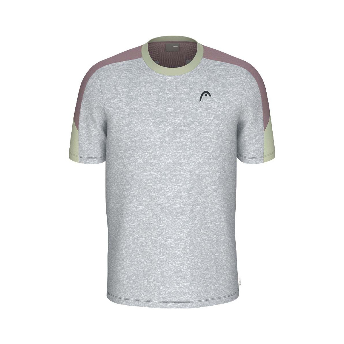 T-Shirt Head Play Tech 26 Grigio Melange