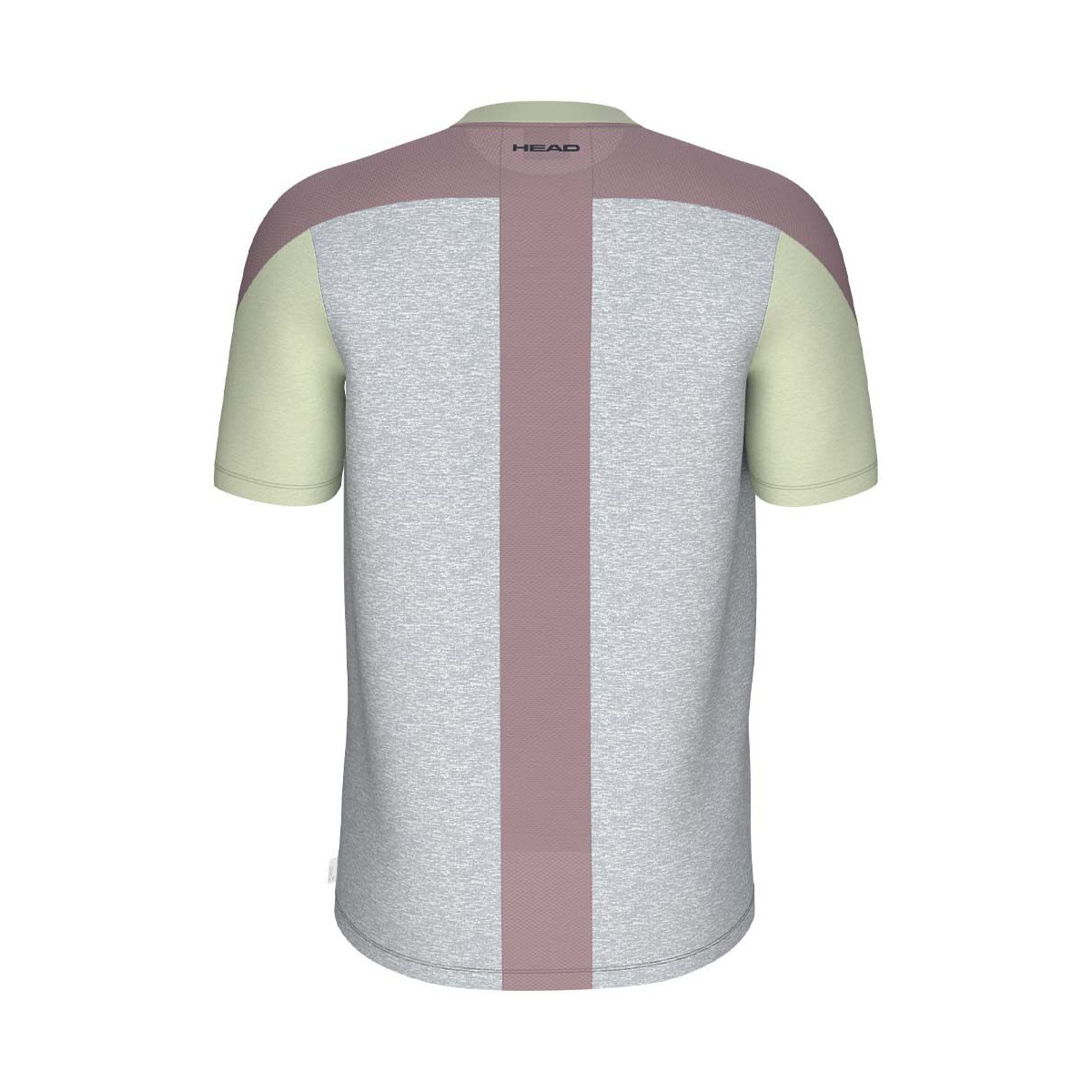 T-Shirt Head Play Tech 26 Grigio Melange