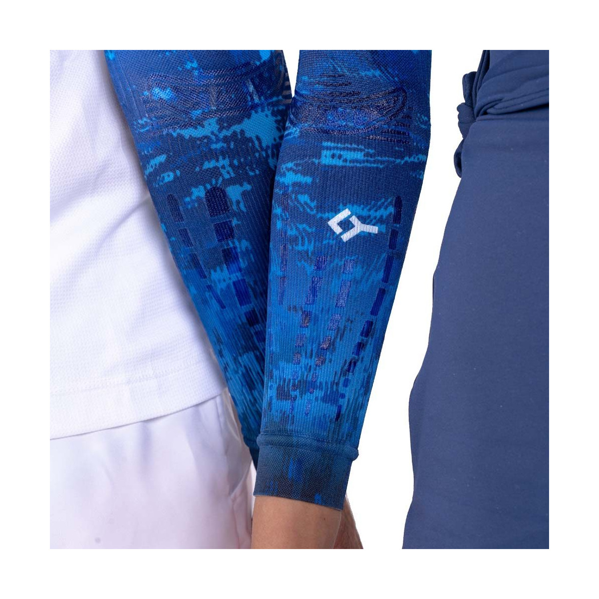 Manicotto a Compressione Floky NO-STRAIN Evolution Blu Supernova