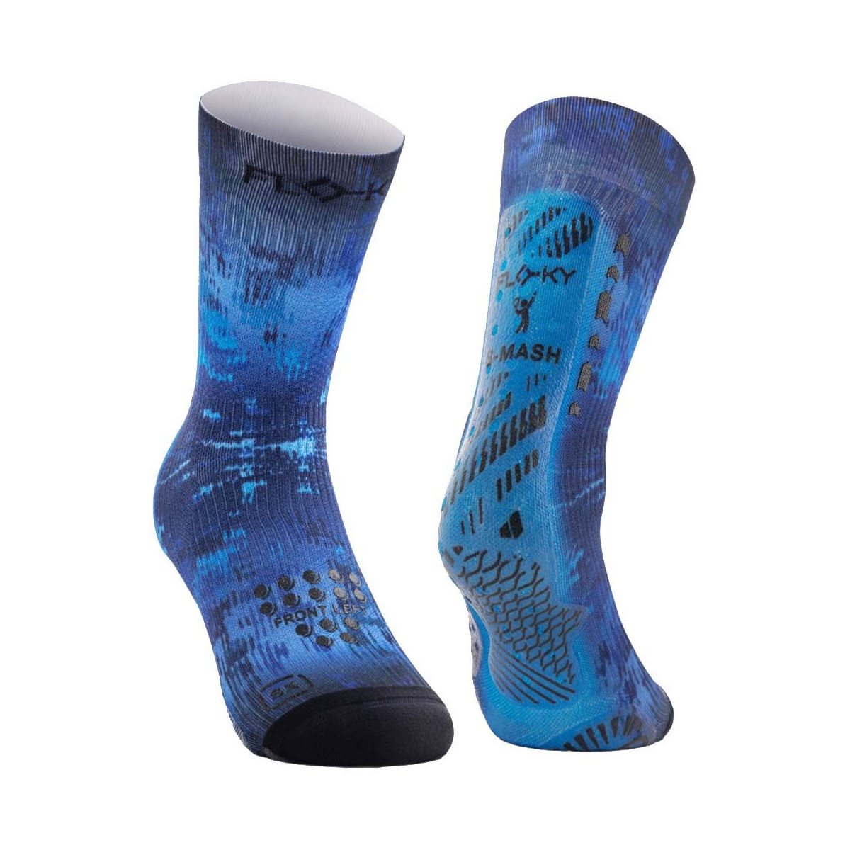 Calze a Compressione Floky S-MASH 3D FANTASY Blu Supernova
