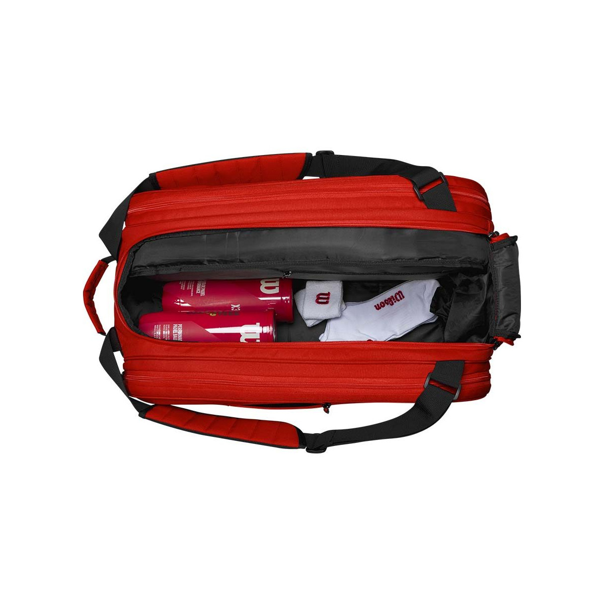 Borsa Wilson Tour Padel Rosso / Nero