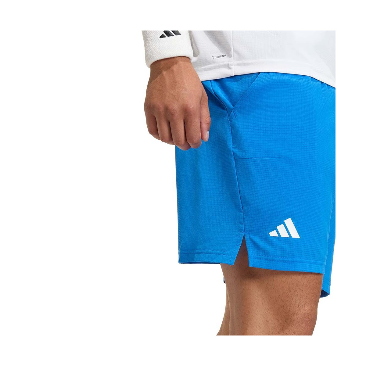 Short Adidas Ergo 18cm Climacool Blu per Padel
