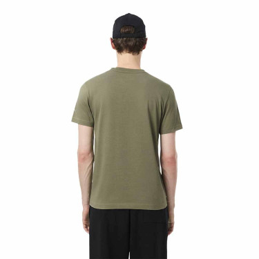Set T-shirt + Cappellino Lacoste Padel x Novak Djokovic Kaki