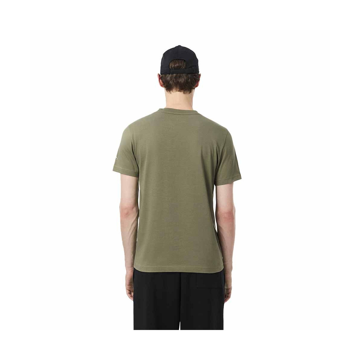 Set T-shirt + Cappellino Lacoste Padel x Novak Djokovic Kaki