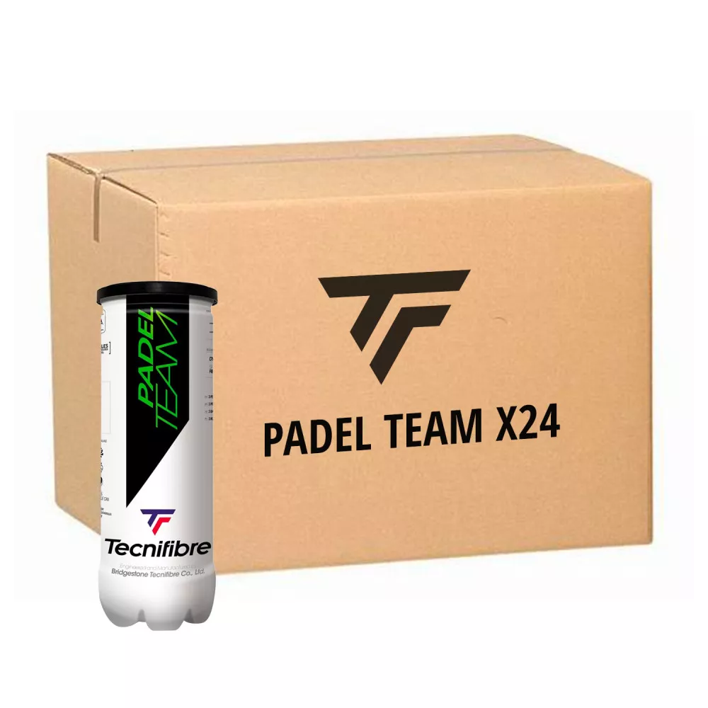 Tubo da 3 palline Tecnifibre Padel Team