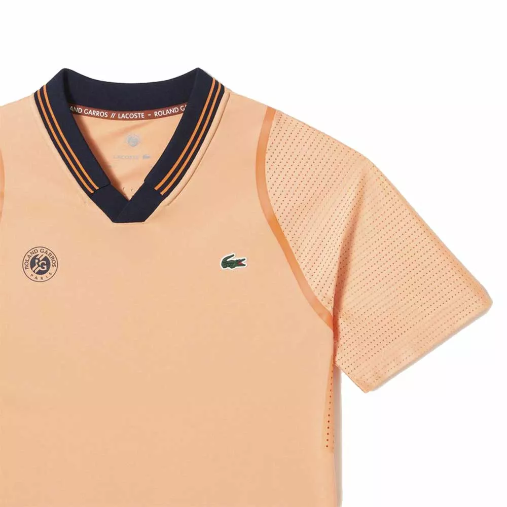 Polo Lacoste Sport Seamless Blu