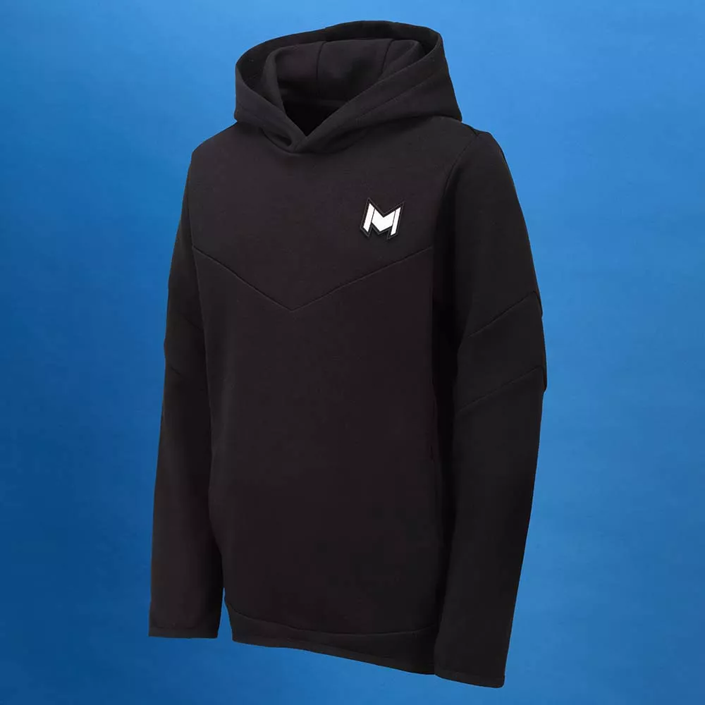 Felpa con cappuccio Mouratoglou nero