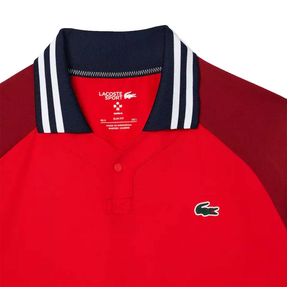 Polo Lacoste Tennis Melbourne Daniil Medvedev Verde