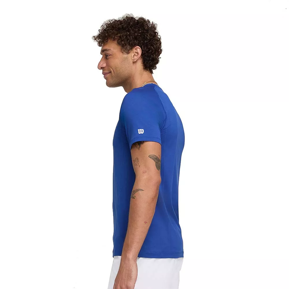 T-shirt Wilson Team Seamless Crew Nera
