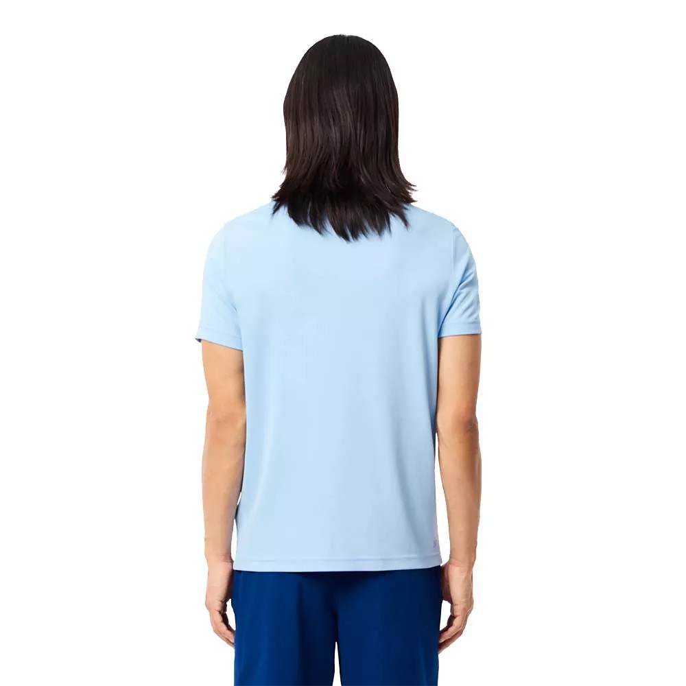 Polo Lacoste Tennis Novak Djokovic Fan Azzurro