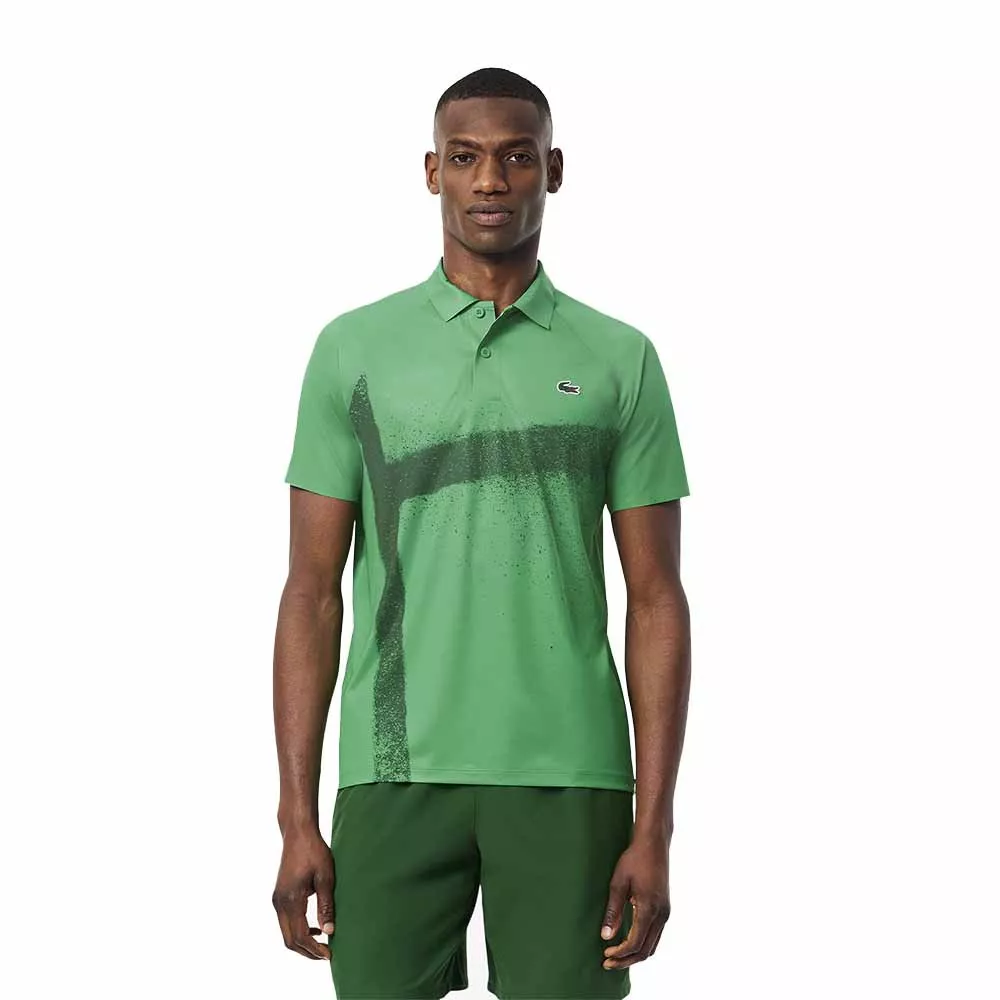 copy ofPolo Lacoste Tennis Novak Djokovic Player Blu / Bianco