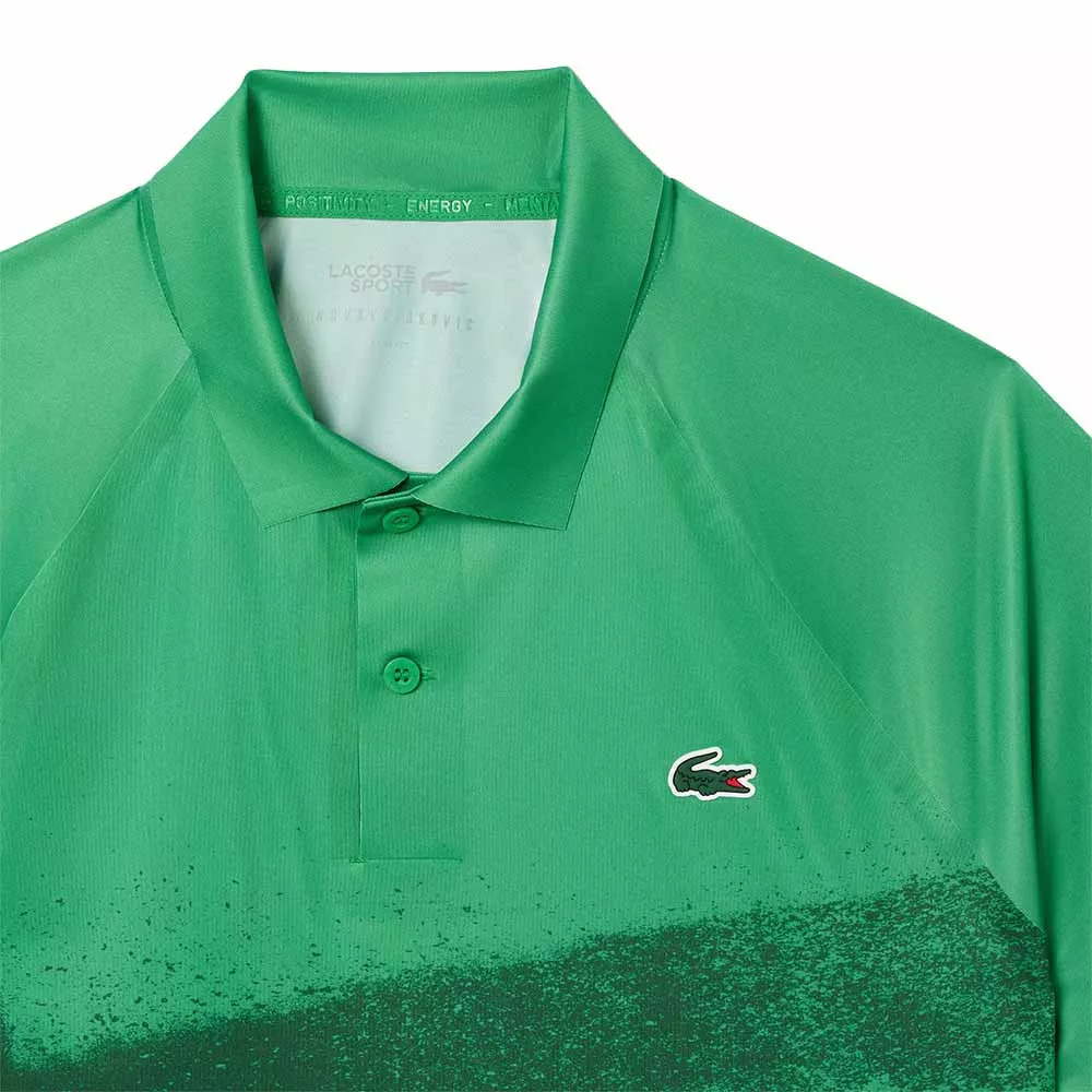 copy ofPolo Lacoste Tennis Novak Djokovic Player Blu / Bianco