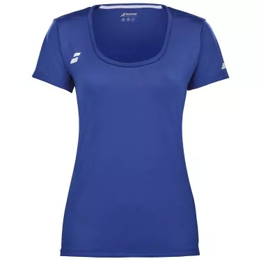T-Shirt Babolat Play Cap Donna Bianco