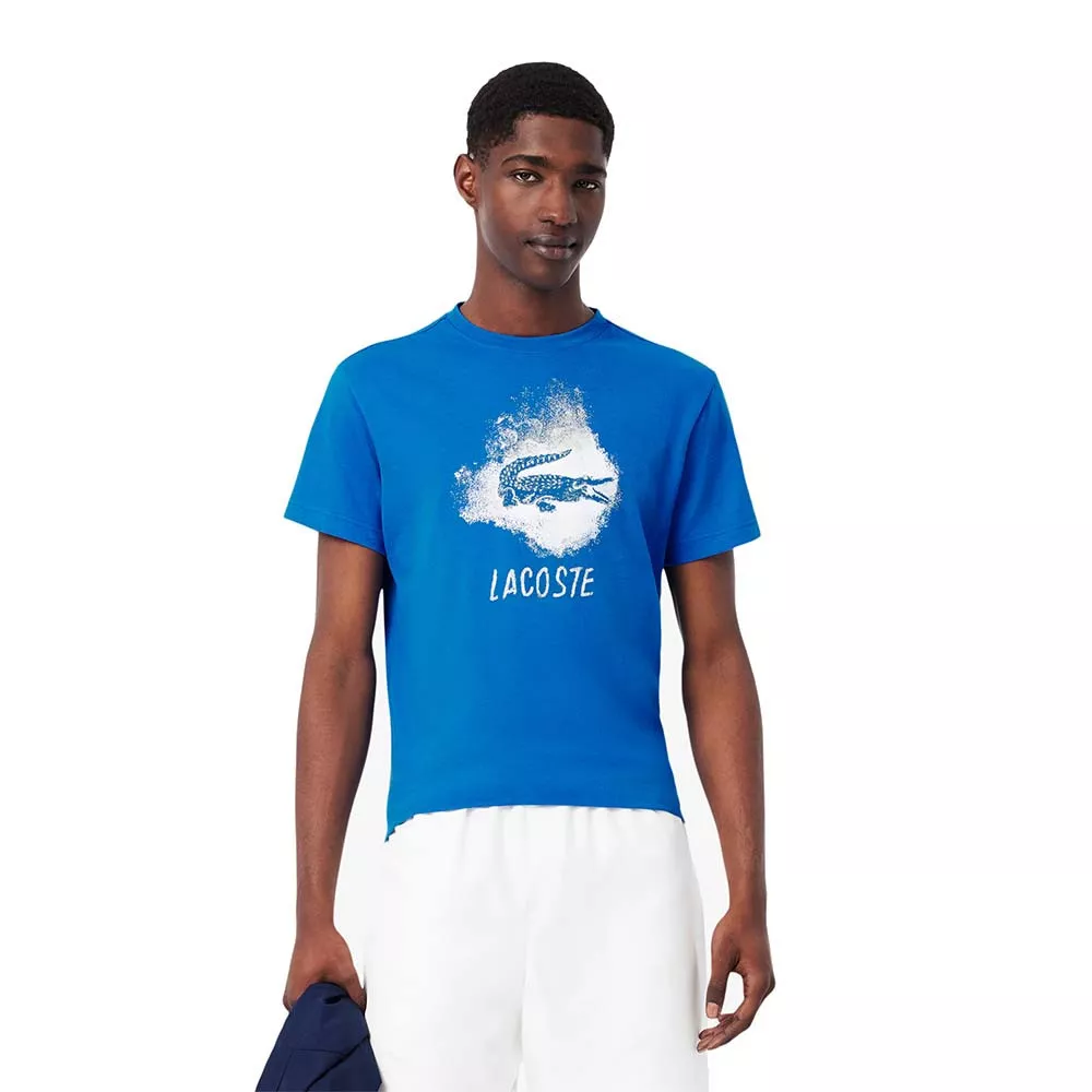 Maglietta Lacoste Sport Graphic Nero