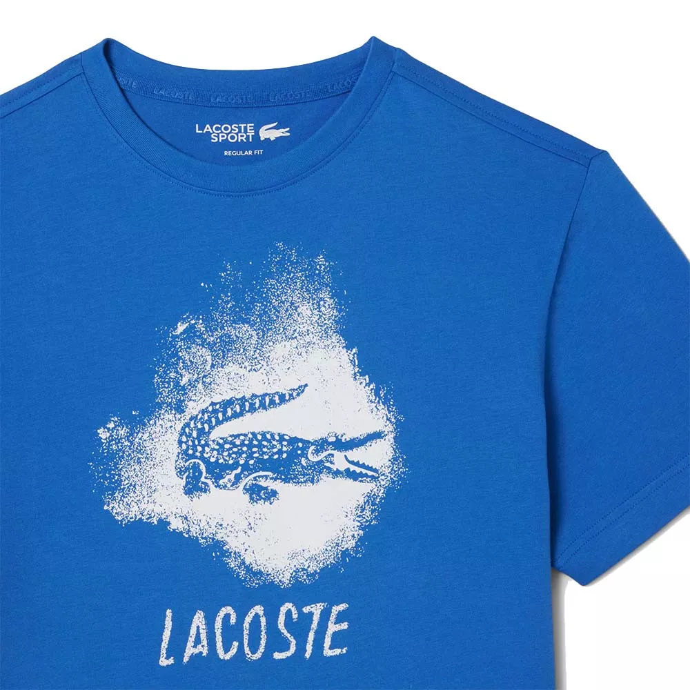 Maglietta Lacoste Sport Graphic Nero