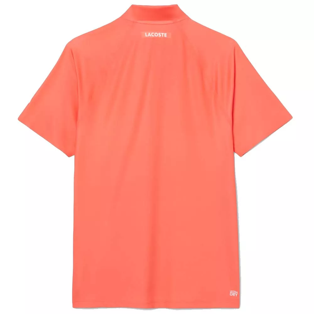 Polo Lacoste Tennis Novak Djokovic Player Blu / Bianco