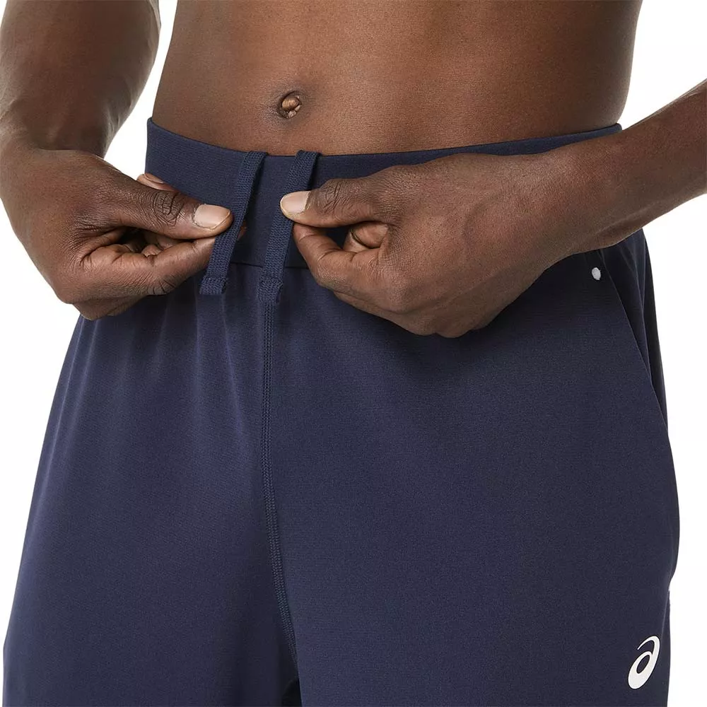 Pantaloni Asics Logo Navy Blu